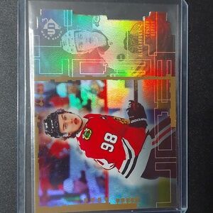 Connor Bedard Die Cut UD3 Rookie Chicago Blackhawks Insert Card RC 2023-24
